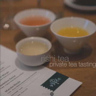 [Rishi Tea] Private Tea Tasting